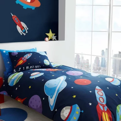 Rotary Outer Space Duvet Set